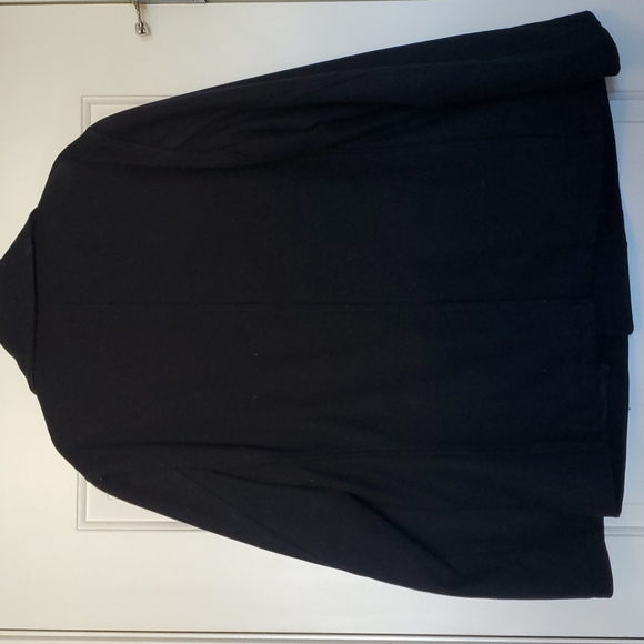 NWOT Zara Man Navy Wool Blend Double-breasted Peacoat - Picture 10 of 10